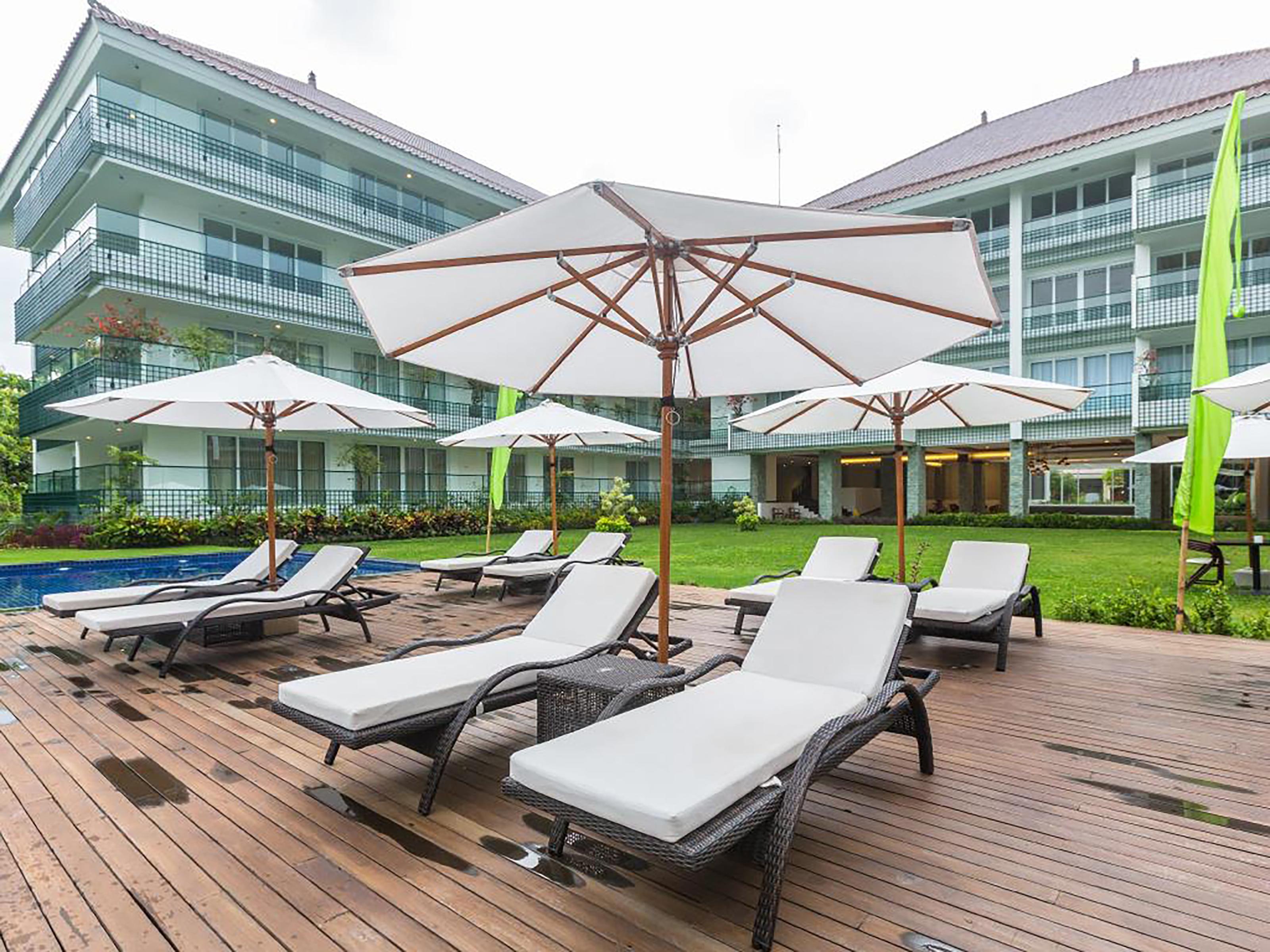Hotel The Sintesa Jimbaran Exterior foto